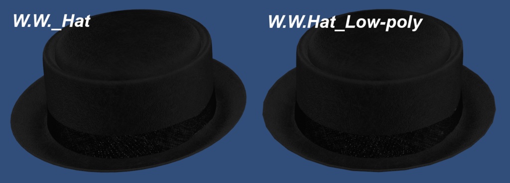 W.W. Hat (Fan-made) ポークパイハット