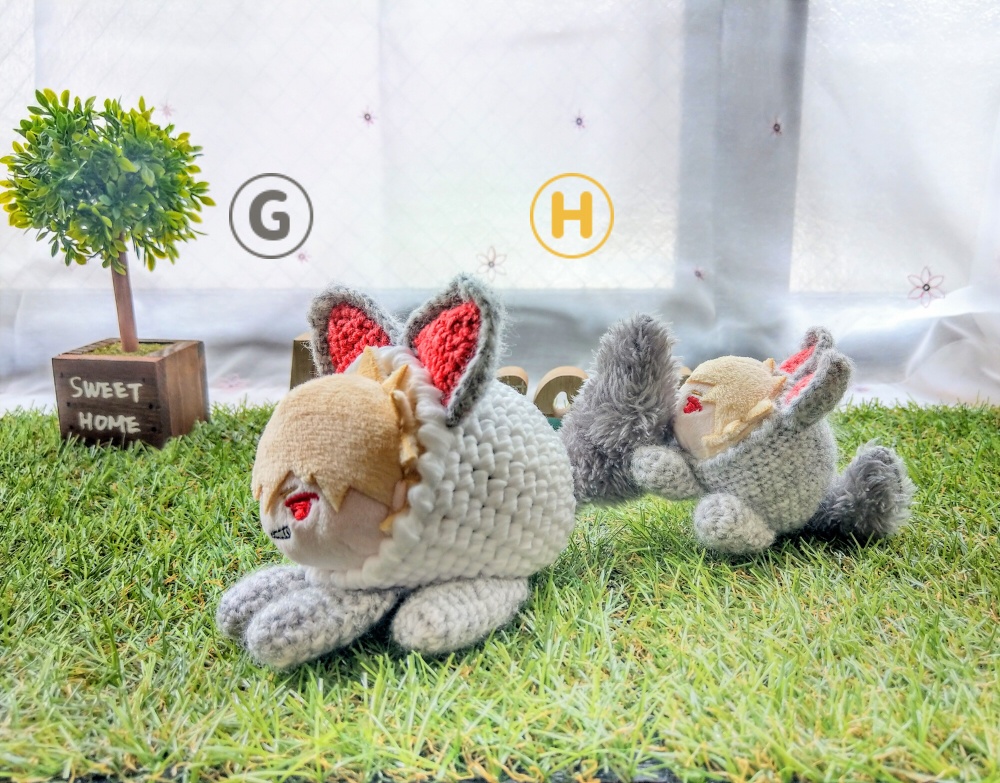 もちマス用衣装‐おおかみさんとひつじさん‐