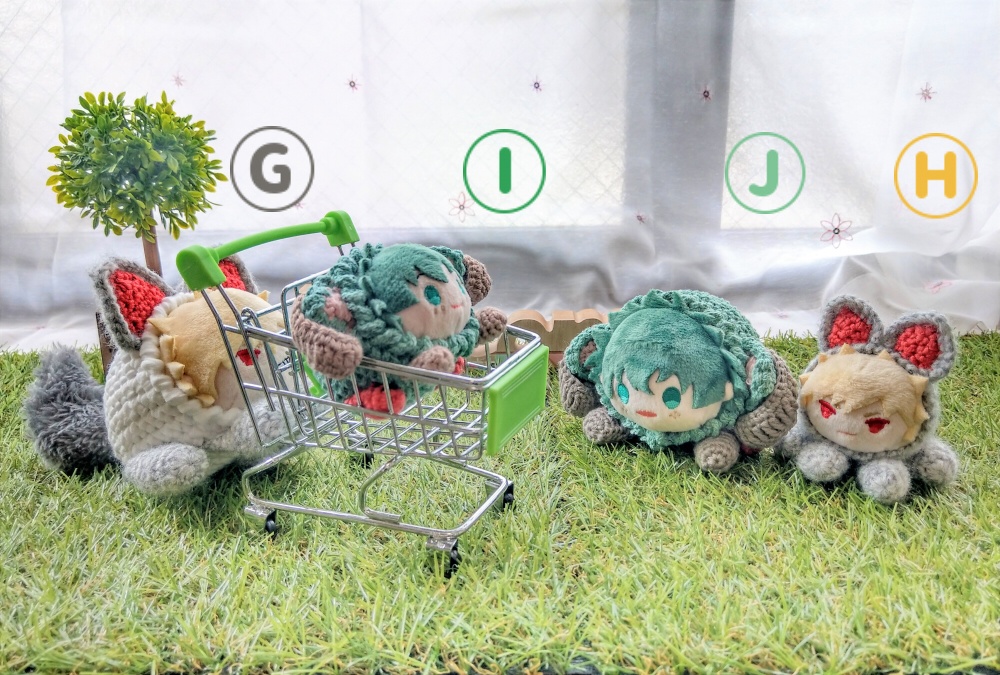 もちマス用衣装‐おおかみさんとひつじさん‐