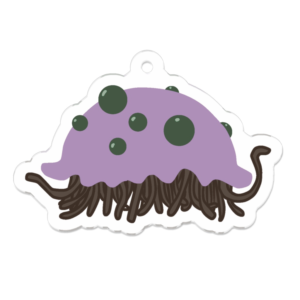 イクラオムパスタちゃん アクリルキーホルダー
