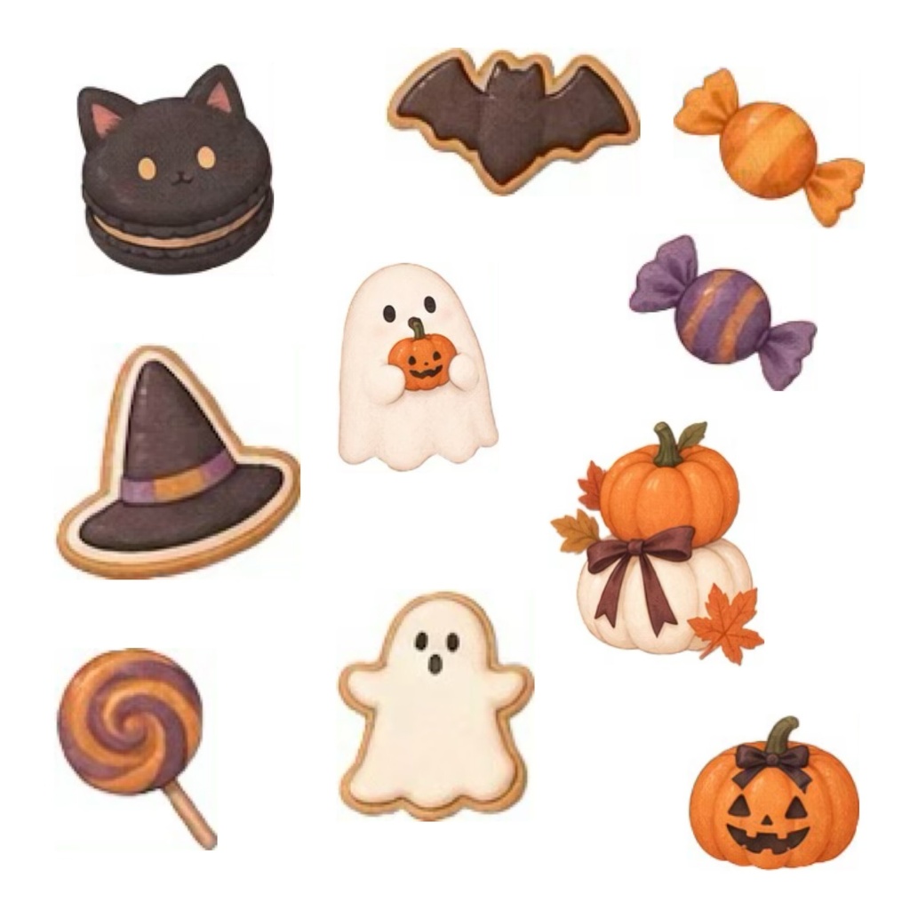 ハロウィンステッカー｜10枚セット｜01