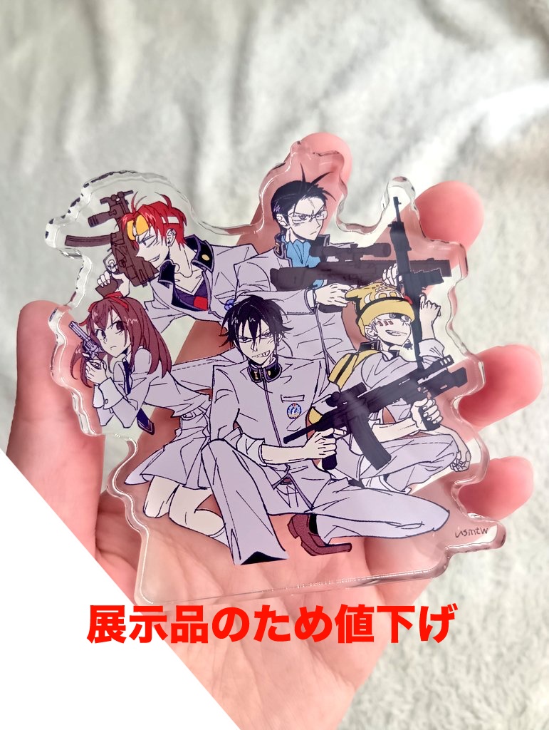 【⚠️展示品の為値下げ】自立アクリルスタンド【保護フィルム無し】