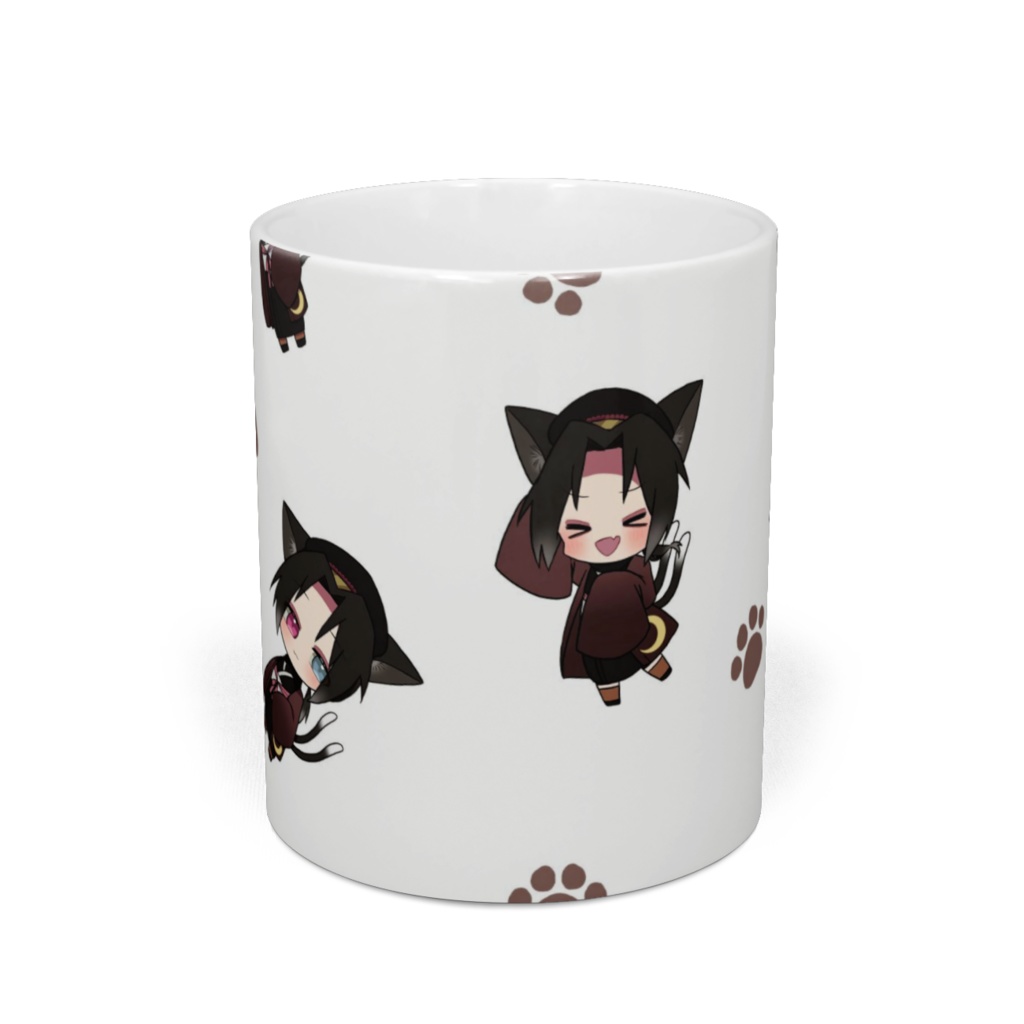 にゃんこぱすマグカップ