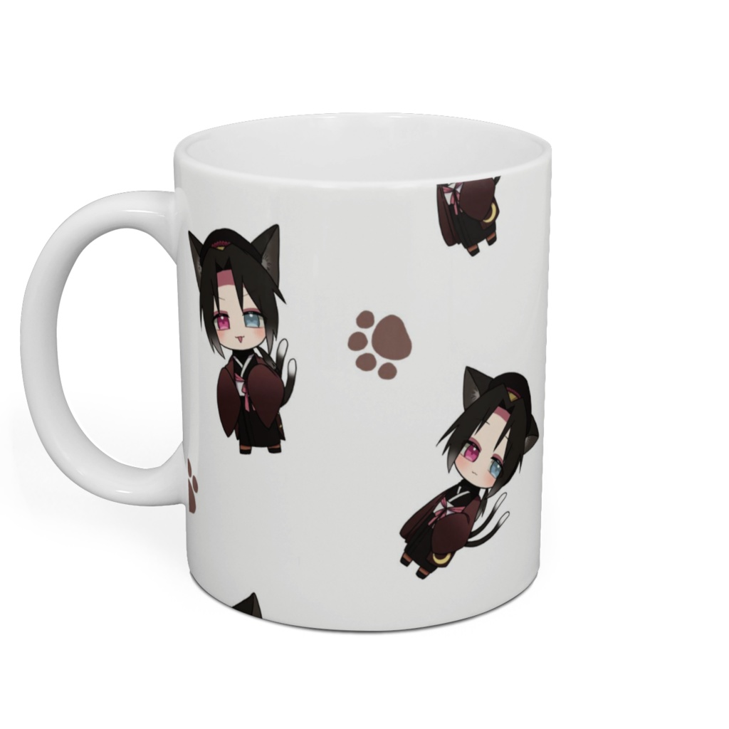 にゃんこぱすマグカップ