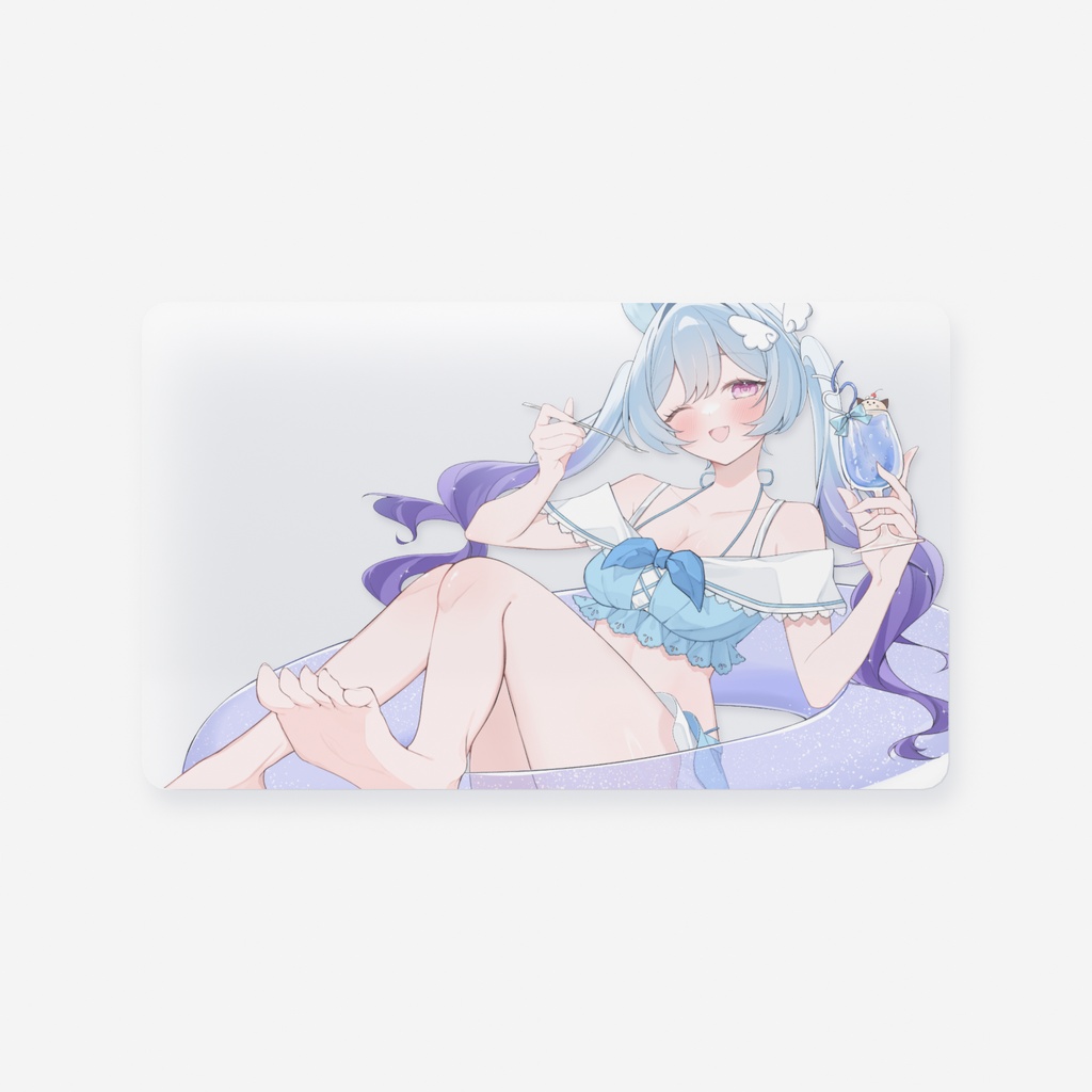 宇月うさぎ2026夏クリアカード