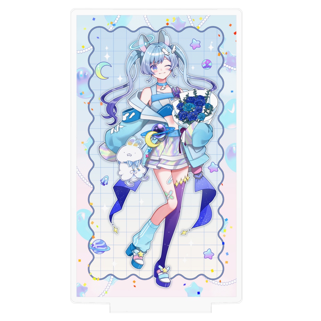 宇月の1周年記念アクリルスタンド