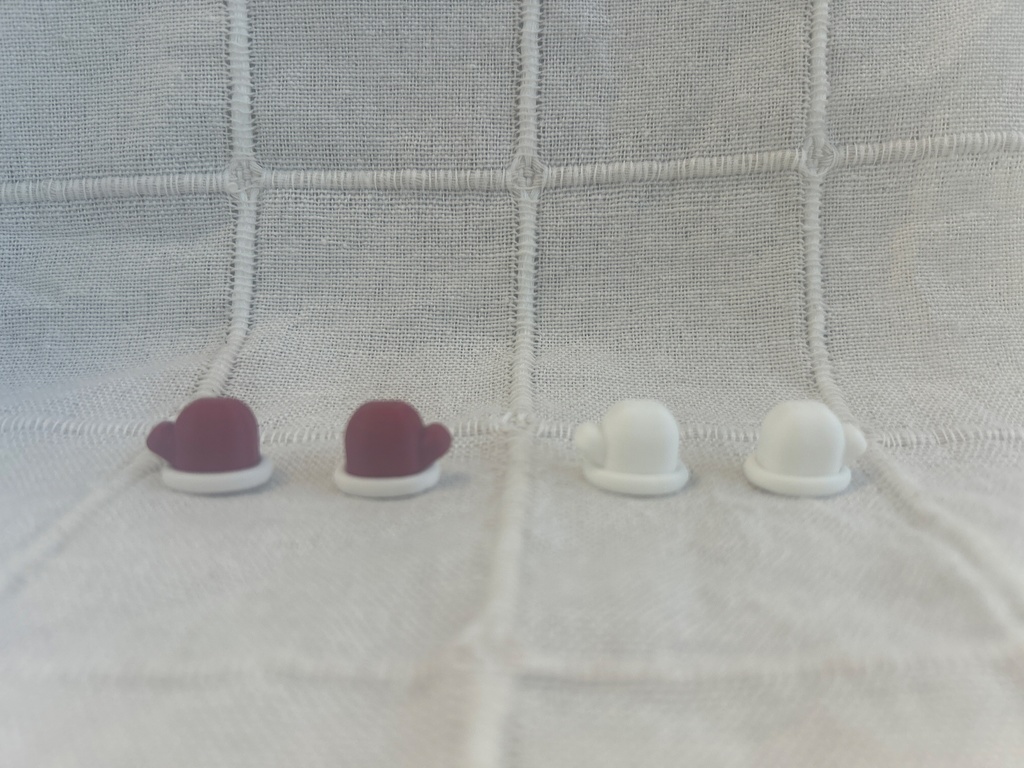 ミニチュア手袋(にじぱぺサイズ)Miniature Japanese gloves (Niji puppet size)