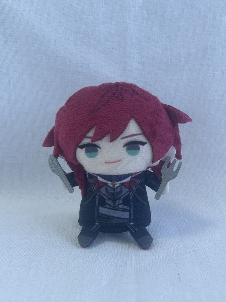 ミニナイフ&フォーク(クリップ付き) miniature knife & fork (with clip)