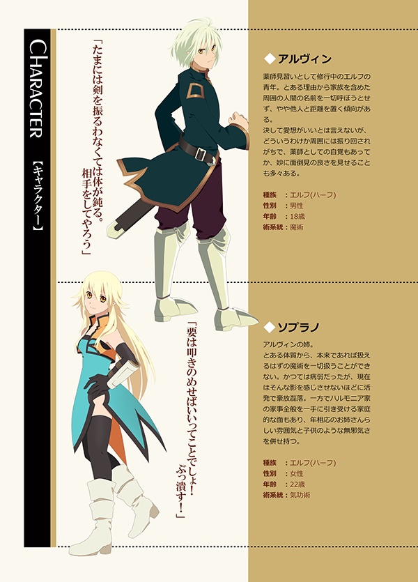 HARMONIA HISTORIA Character & Artwork