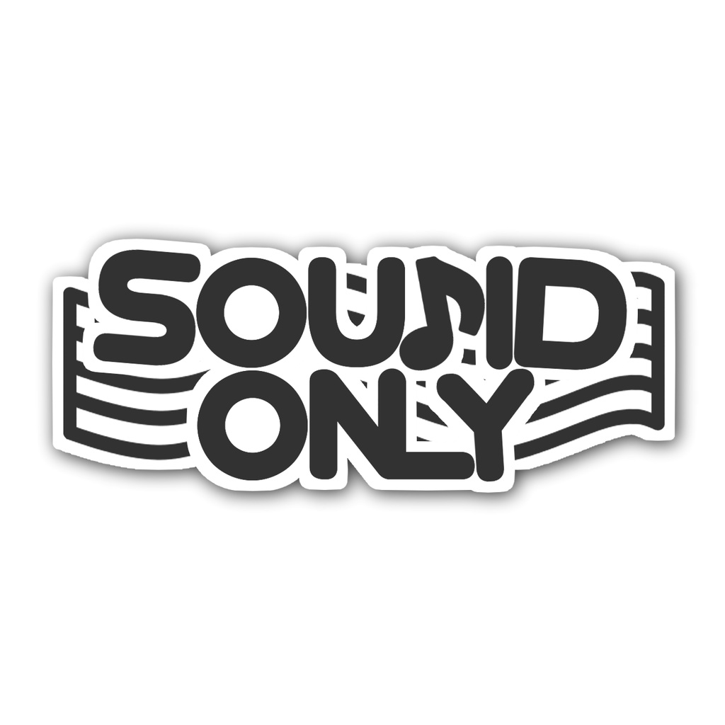 ロゴ素材「サウンドオンリー」