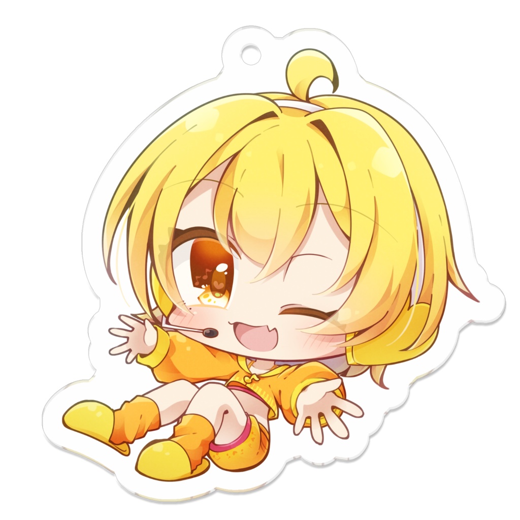 2周年記念ミニキャラアクリルキーホルダー