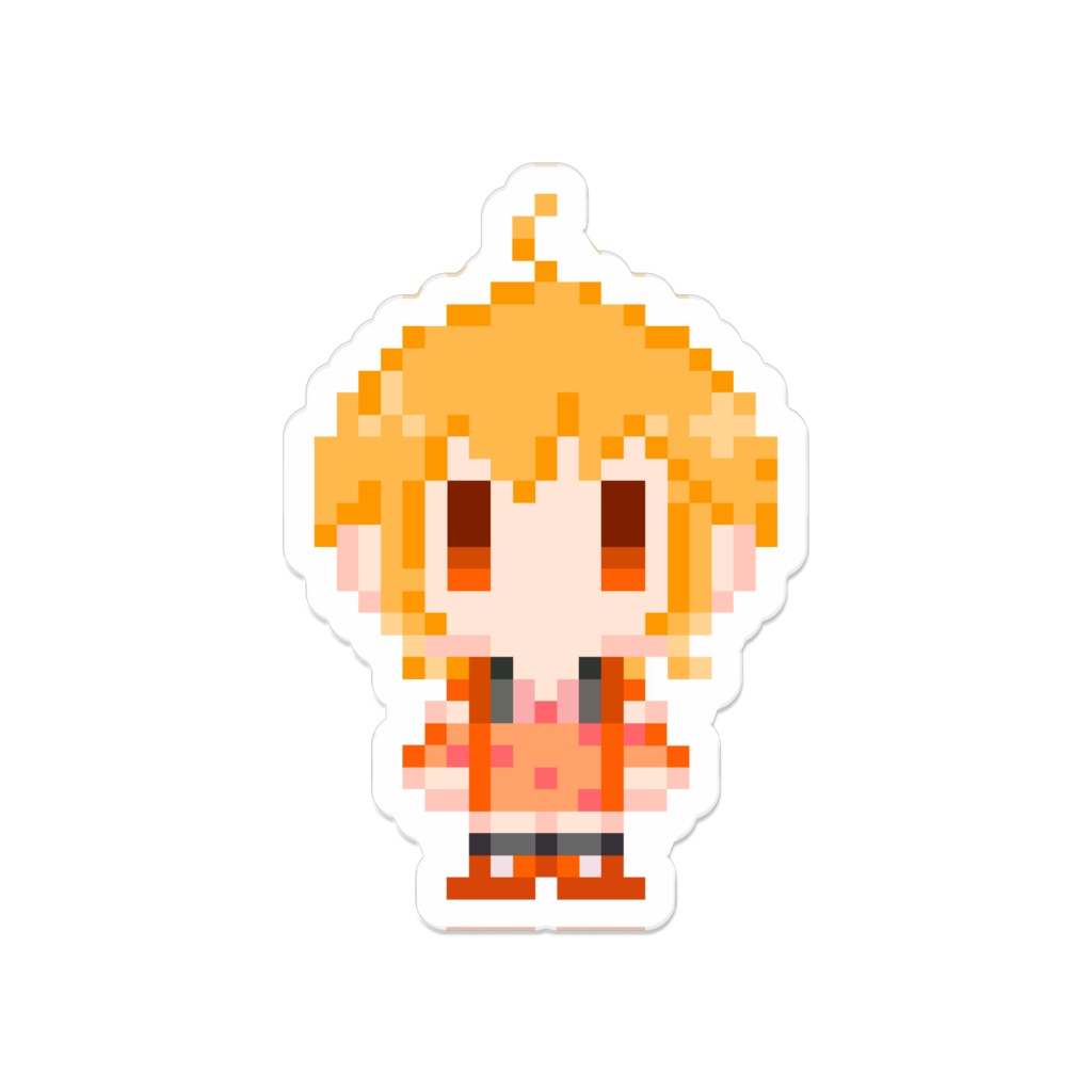 内野こはくドット絵アクリルバッジ