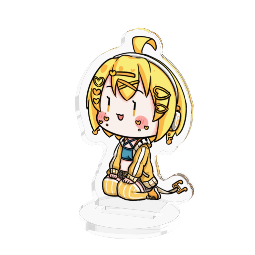 おすわりこはくちゃんアクリルスタンド【衣装差分あり】
