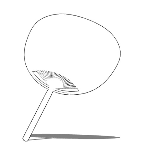 うちわ・団扇 FBX VRChat