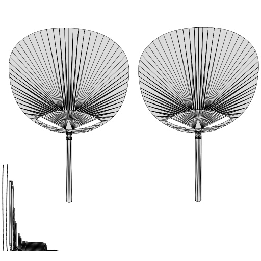 うちわ・団扇 FBX VRChat