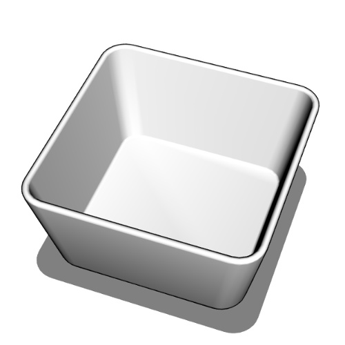 小鉢#02 FBX VRChat  Small dish