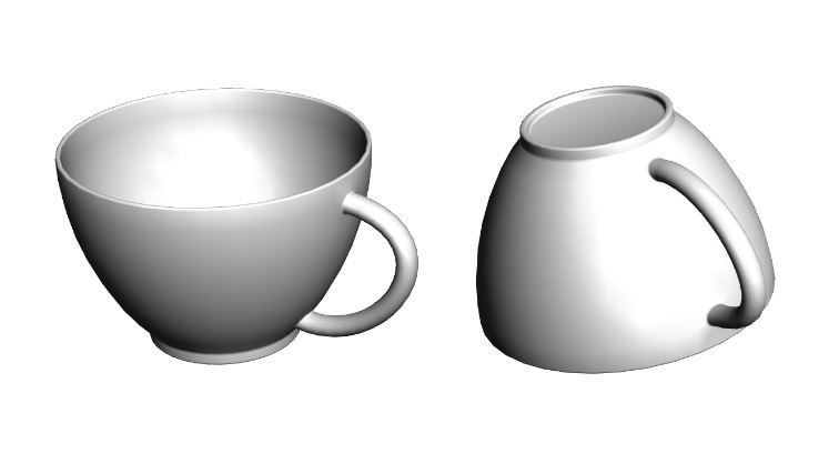 スープカップ#01 FBX VRChat Soup cup