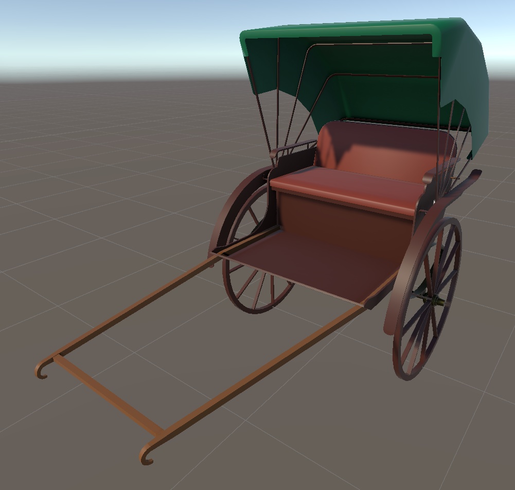 二人乗り人力車_rickshaw1 FBX