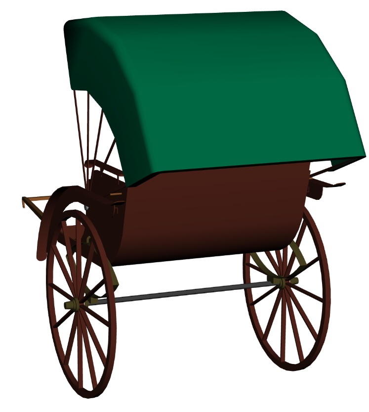 二人乗り人力車_rickshaw1 FBX