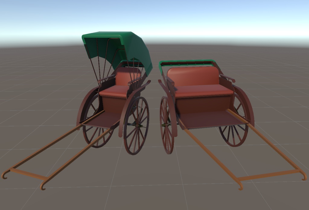 人力車_rickshaw#01セット FBX