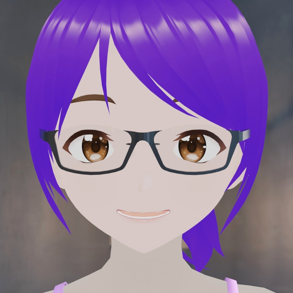 スクウェアセルフレーム眼鏡1セット