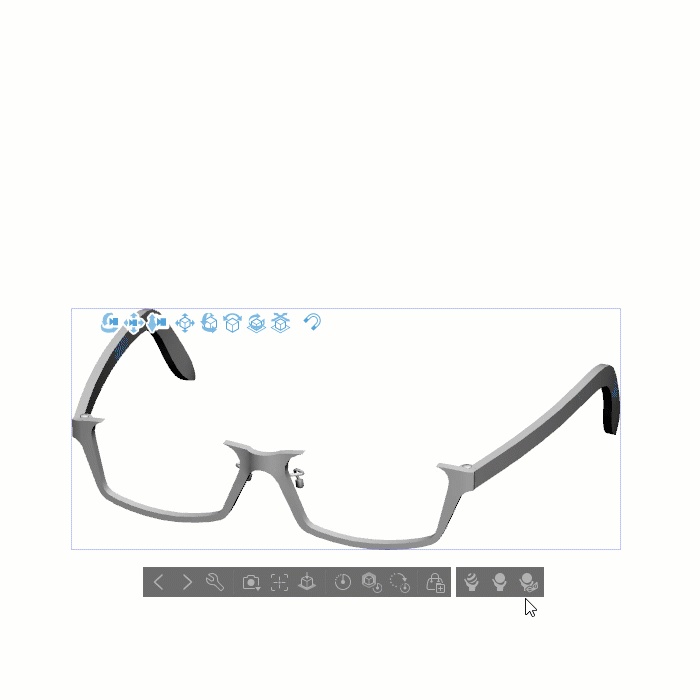 スクウェアセルフレーム眼鏡1セット