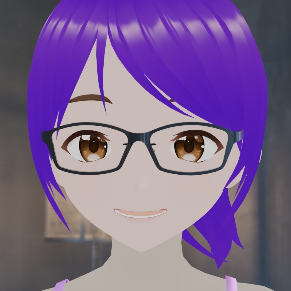 スクウェアセルフレーム眼鏡1セット