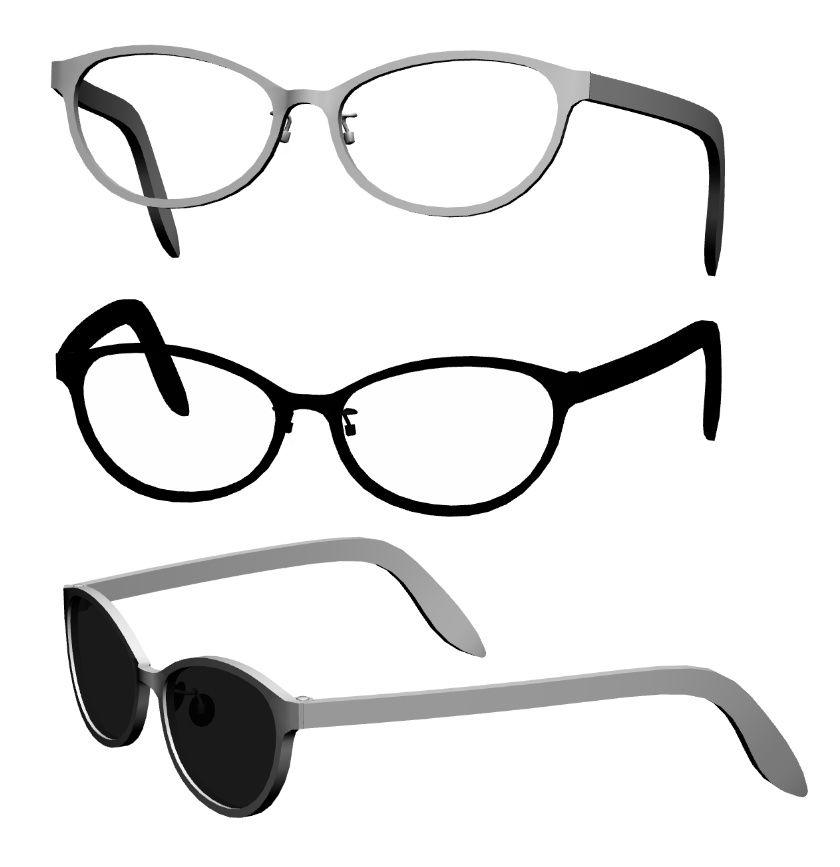 フォックスセルフレーム眼鏡1