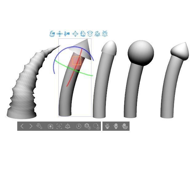 角(ツノ)_Horn_素材集