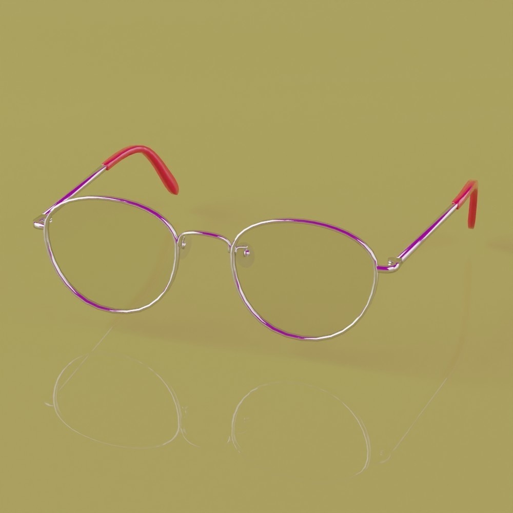 ボストンメタルフレーム眼鏡1 FBX VRC