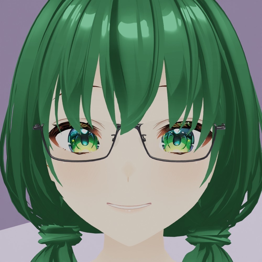 スクウェアアンダーリムメタルフレーム眼鏡#1 FBX