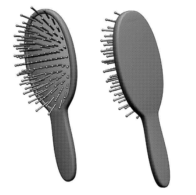 VRC ヘアブラシ1 FBX