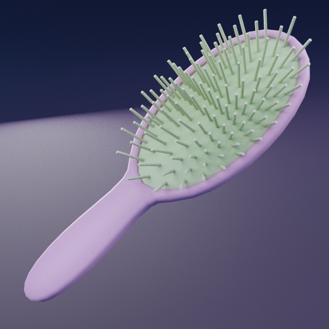 VRC ヘアブラシ1 FBX