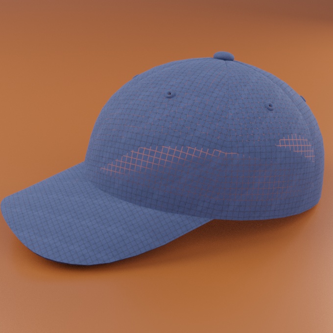 VRC キャップ1 FBX