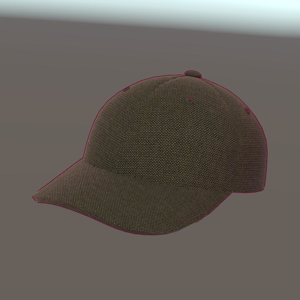 VRC キャップ1 FBX