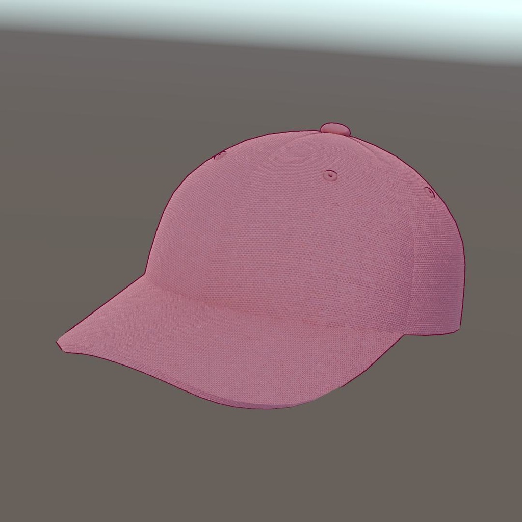 VRC キャップ1 FBX