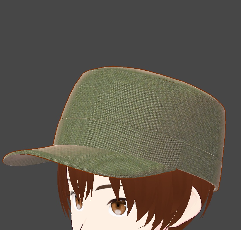 VRC ワークキャップ1 FBX xwear