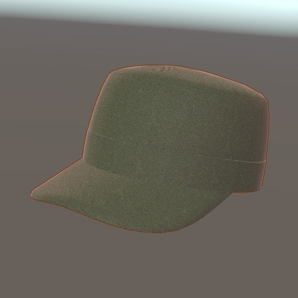 VRC ワークキャップ1 FBX xwear