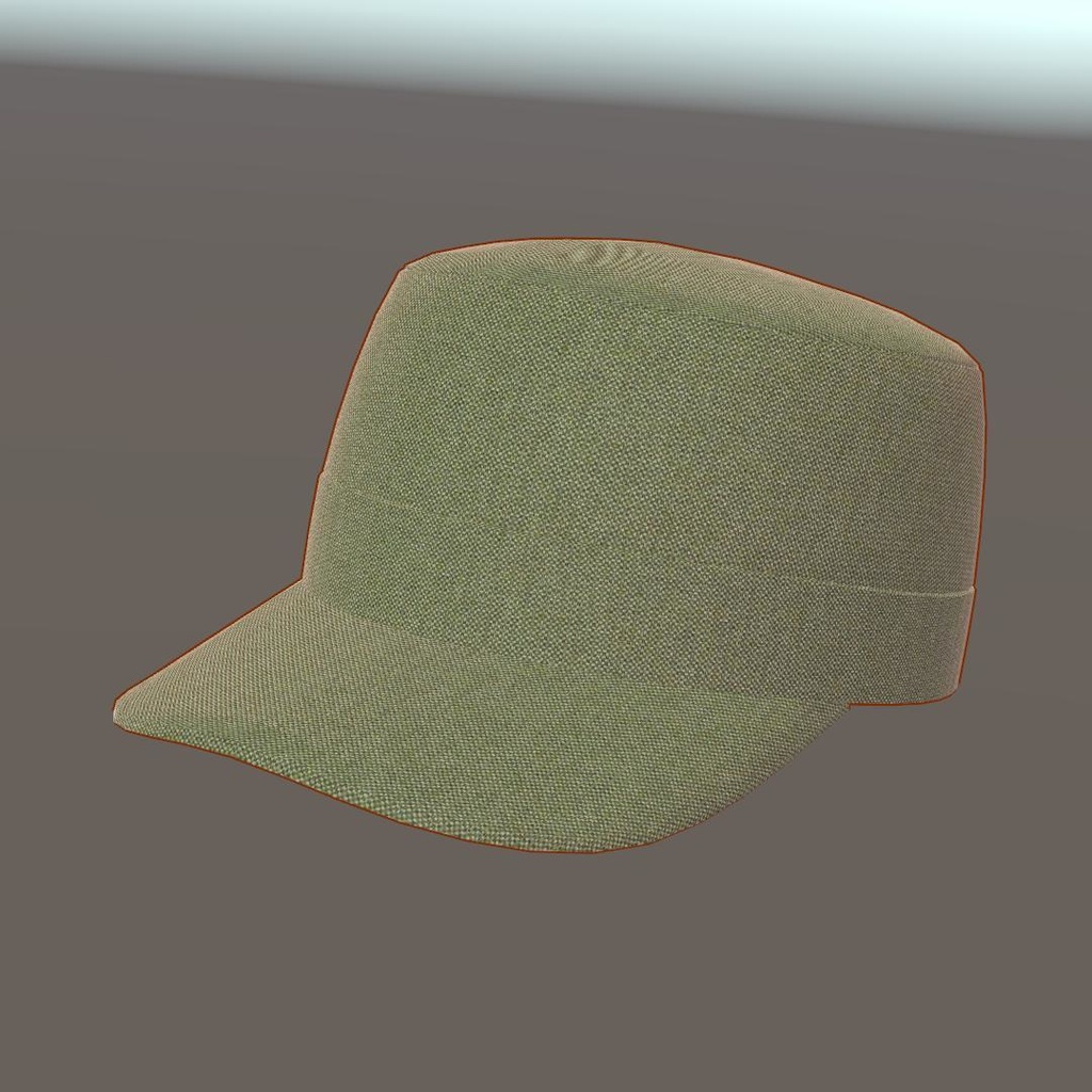 VRC ワークキャップ1 FBX xwear