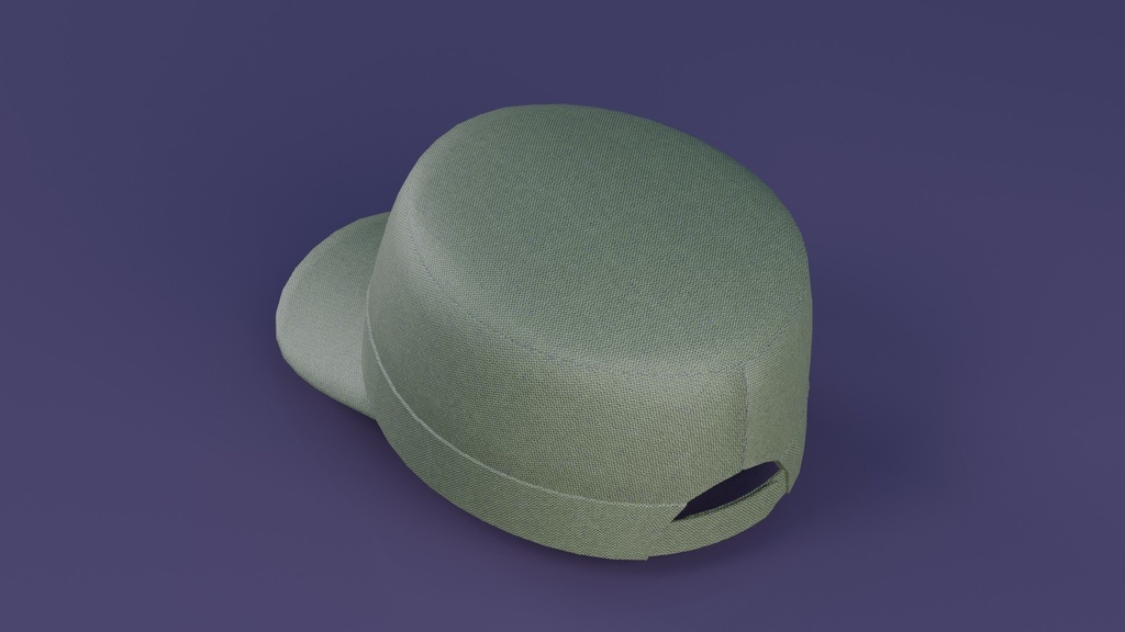 VRC ワークキャップ1 FBX xwear