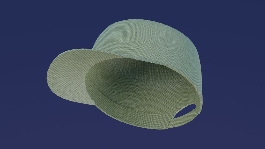 VRC ワークキャップ1 FBX xwear