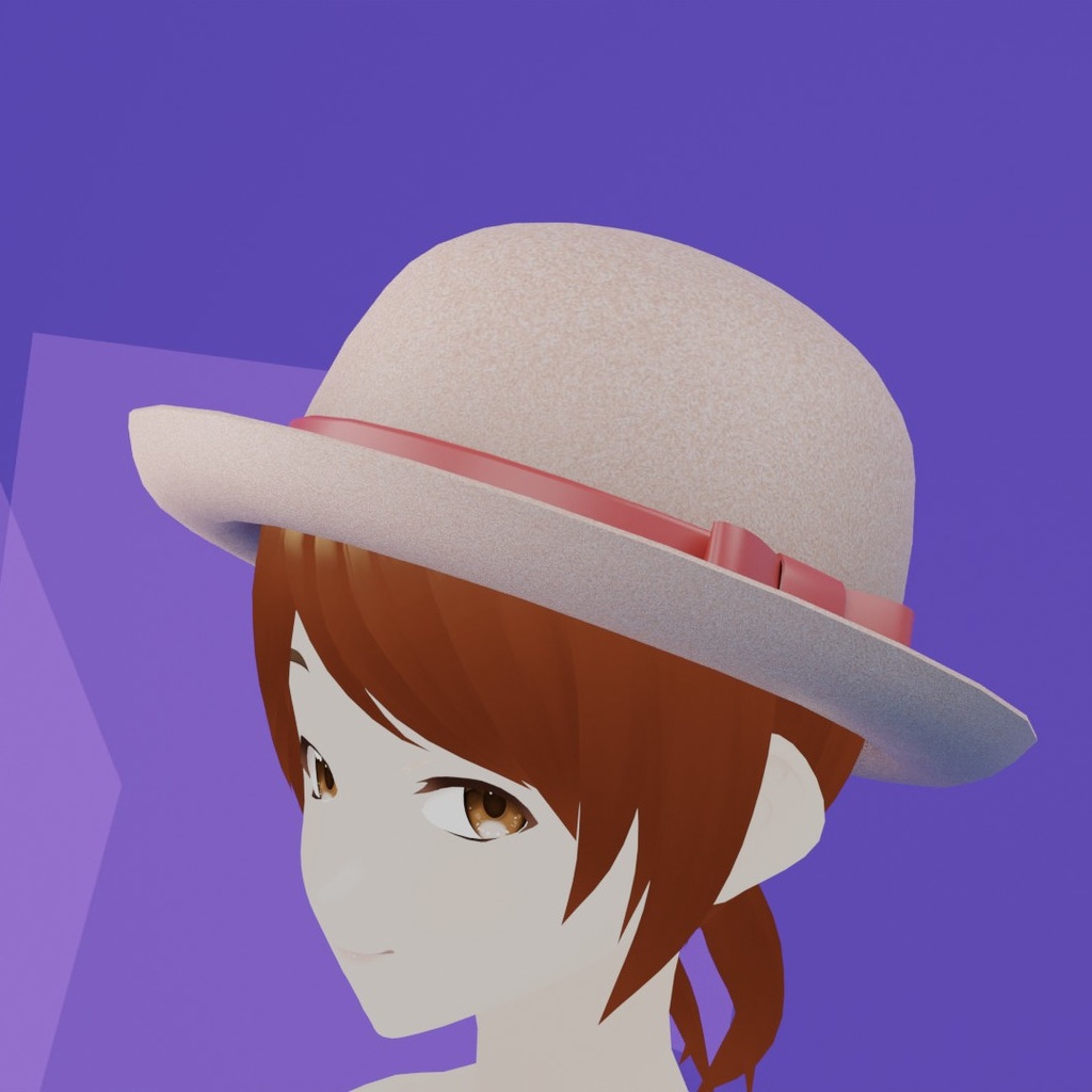 VRC ボーラーハット#1 Bowler hat