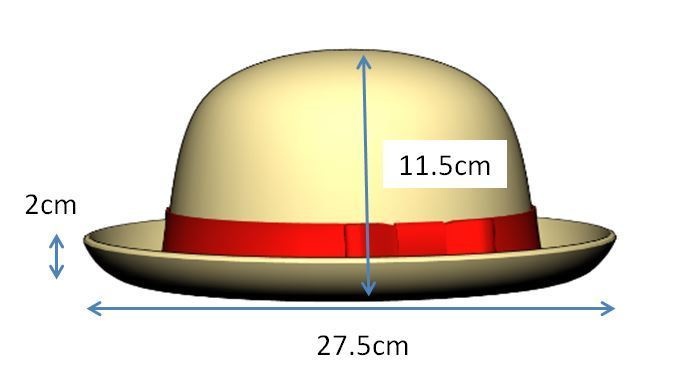 VRC ボーラーハット#1 Bowler hat