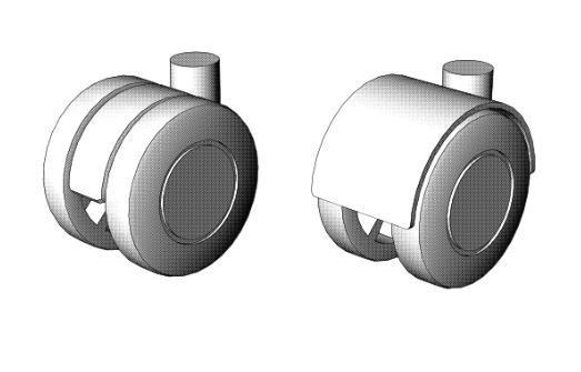 キャスター#1 caster fbx