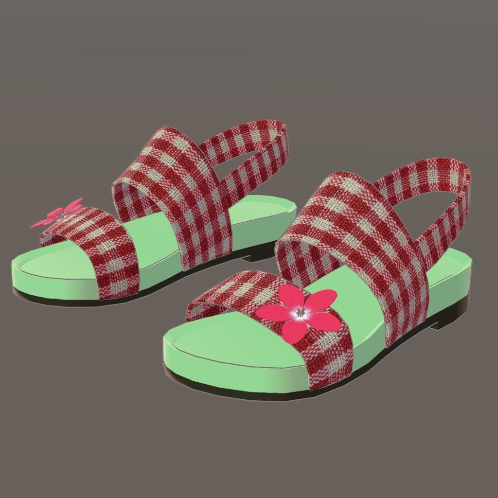 フラットサンダル1 VRC xwear