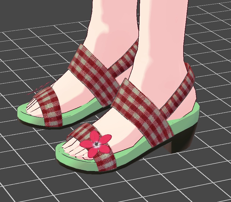 ハイヒールサンダル1 VRC xwear