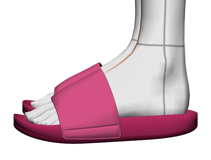 フラットサンダル2 VRC xwear