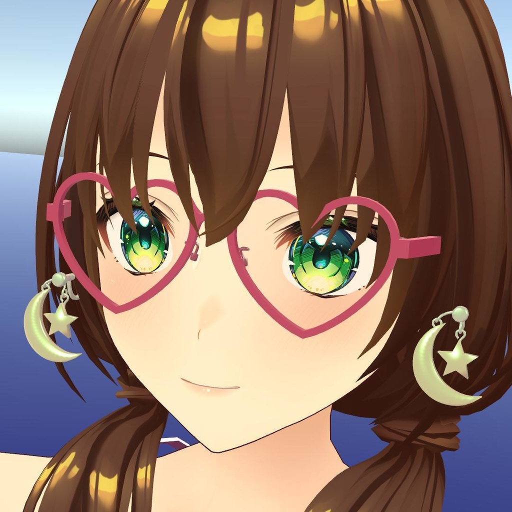 ハート型眼鏡#1 FBX Glasses