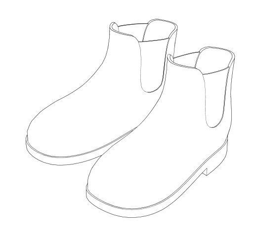 VRC レインシューズ_Rain shoes#1