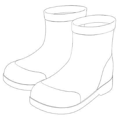 VRC レインシューズ_Rain shoes#2